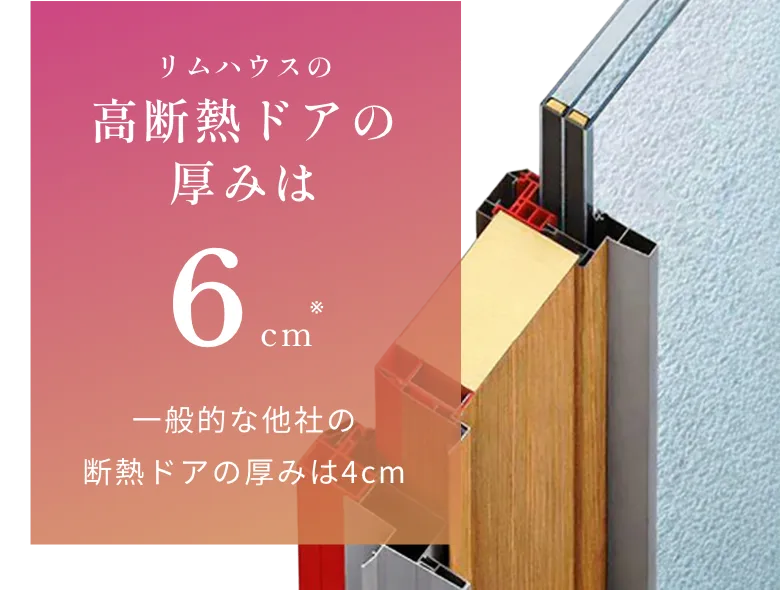スマートキー付高断熱玄関ドア イメージ